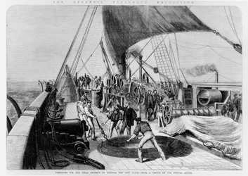 Atlantic Telegraph Expedition, det sista försöket att ta tag i den förlorade kabeln