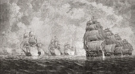 The Battle of Pulo Aura, 1804, mai le 