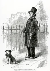 The Blind Boot-Lace Seller, ca 1840