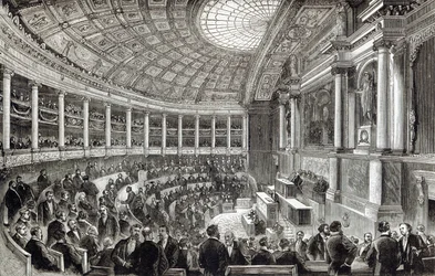 Deputeradekammaren, Paris, från 