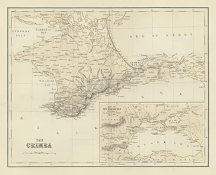 Krim; Karta över Svarta havet