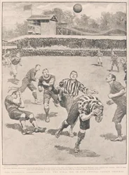 Football Association Cup - Finalen på Crystal Palace Grounds, 1895