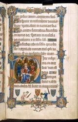 The Gorleston Psalter, Add MS 49622 f.69r