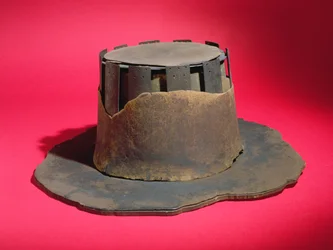 The Hat of Judge John Bradshaw, 1600-talet (läder)
