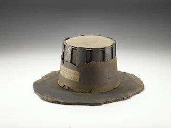 The Hat of Judge John Bradshaw, 1600-talet (läder)