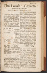London Gazette, nummer 5573, sida 1