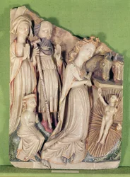 The Nativity, c.1470-90 (alabaster)