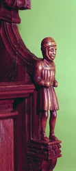 The Peddler of Swaffham, ca 1462 (trä)