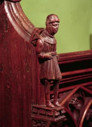 The Peddler of Swaffham, ca 1462 (trä)