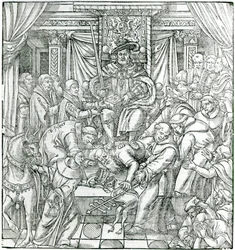 Påven undertryckt av kung Henrik VIII, 1534