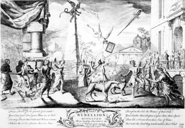 Upproret visades, 1745