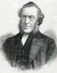 Pastor John Bedford, president för Wesleyan Methodist Conference, 1867