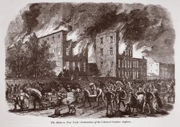 Upploppen i New York: Destruction of the Colored Orphan Asylum