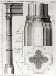 Den andra orden av gotisk arkitektur, 1741