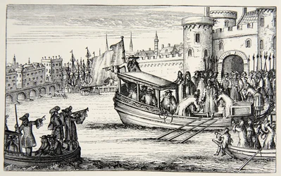 De sju biskoparna återvänder från tornet, 1688
