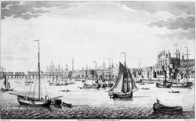 The South East Prospect Of London (gravyr)