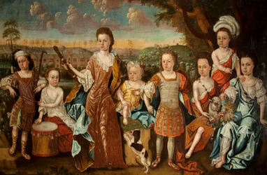 Familjen Strachey, ca 1710