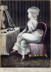 The Toilet, pub. av Robert Sayer och J. Bennett, 1780 (mezzotintgravyr)