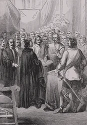 The Treaty of Westphalia, från The History of France, av Emile de Bonnechose, utgiven av Ward, Lock and Co, London
