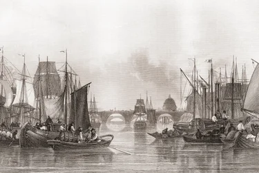 The Upper Pool, Pool of London, Themsen, London, England