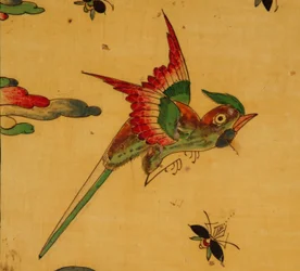 The Witcombe Cabinet, c.1697 (japanned och försilvrat trä)