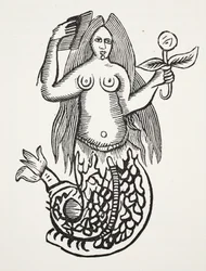 Underverkens under, illustration från Chap-books of the artonde århundrade av John Ashton, pub. 1882
