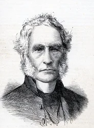 Den högra pastor Alfred Ollivant (1798-1882) Illustration från The Graphic 13 januari 1883