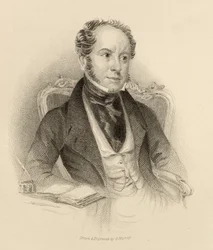 Theodore Hook, Esq., graverad av G. Murray