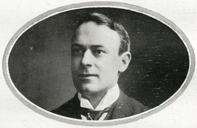 Thomas Andrews, Jr., detalj av passagerare på RMS Titanic, från 