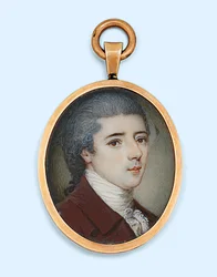 Thomas Graham, ca 1770 (akvarell på elfenben)
