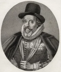 Thomas Howard, graverad av Bocquet, illustration från "A catalogue of Royal and Noble Authors, Volume II", publicerad 1806 (litho)