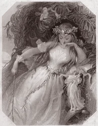 Titania (Drömmen om en sommarnatt) (En midsommarnattsdröm) - i - "" Shakespeare Women