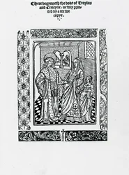 Troylus och Creseyde av Geoffrey Chaucer (träsnitt)