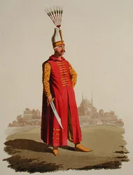 Turkisk krigare, från 