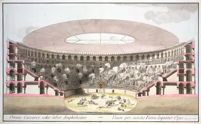 Vy över Caesars Amphitheater
