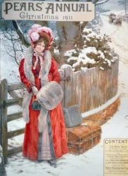 Waiting for the Coach, från Pears Annual, julen 1911