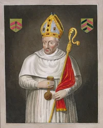Walter de Merton (d.1277), efter en målning i Bodleian Gallery