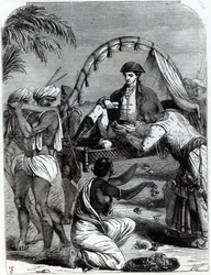 Warren Hastings (1732-1818) i Indien 1784