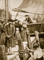 Wesley ombord på Prince of Wales 1787 och tog farväl av irländarna