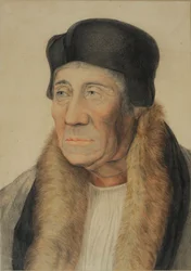 William Warham, graverad av Bartolozzi (handfärgad gravyr)