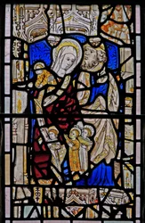Window Ew föreställande St Mary Cleopas, Alphaeus och deras barn