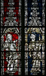 Fönster Ew föreställande St Peter, St Thomas