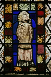 Fönster Sa föreställande St Edmund