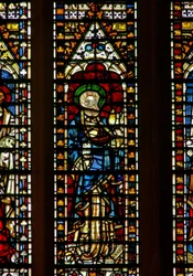Fönster Ww föreställande St Peter