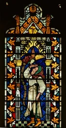 Fönster föreställande Abraham