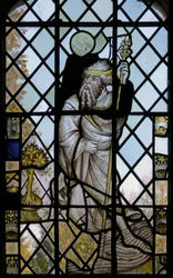 Fönster föreställande St Christopher