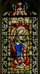 Fönster föreställande St. Michael