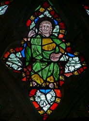 Fönster n-5 föreställande Kristus