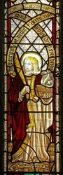 Fönster s5 som visar evangelisten: St John