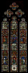 Fönster w40 föreställande St Peter och Pilgrims fönster